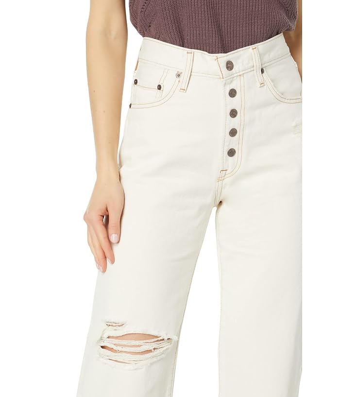 Levi's® Womens Snap Ribcage Straight Ankle - Image 3