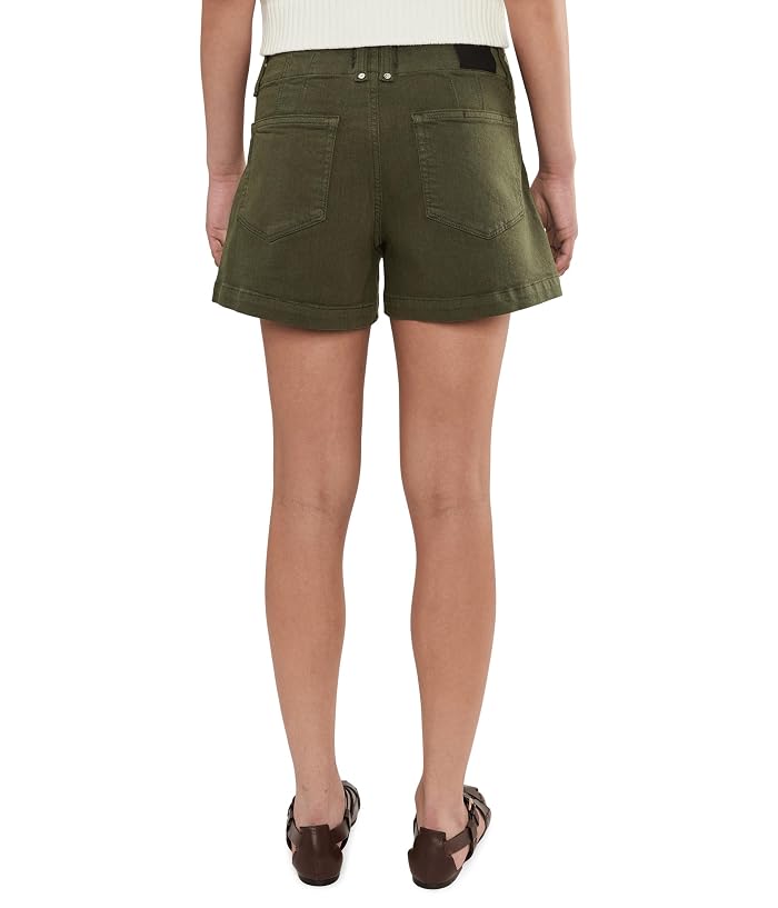 Paige Olivia Shorts in Vintage Forest Moss - Image 4