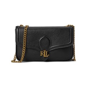 Lauren Ralph Lauren Pebbled Leather Bradley Crossbody Wallet