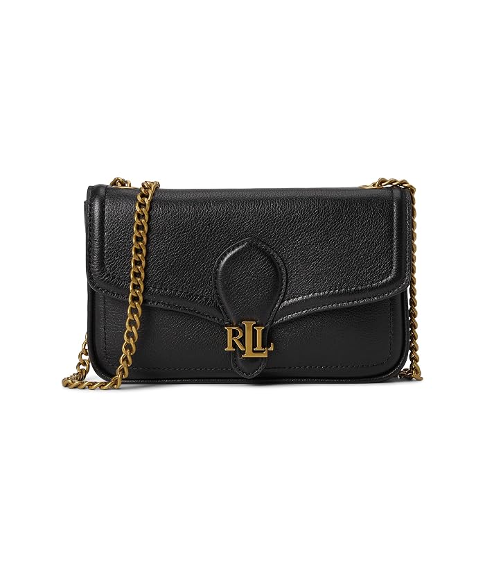 Lauren Ralph Lauren Pebbled Leather Bradley Crossbody Wallet