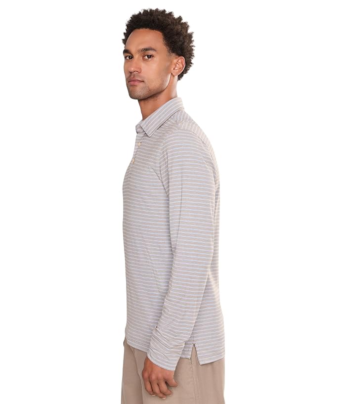Faherty Long Sleeve Movement Polo - Image 3