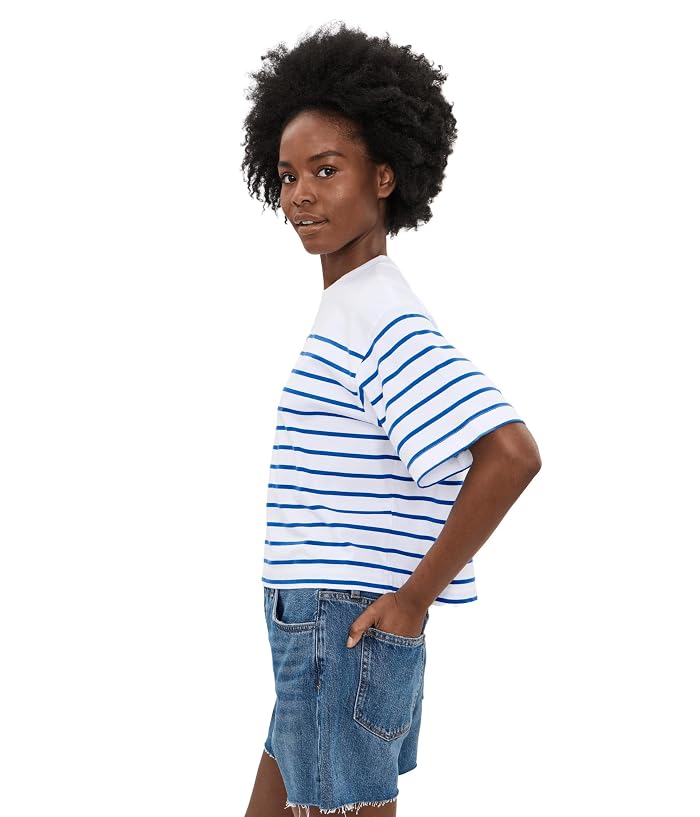 Madewell Boxy Tee Stripe - Image 3