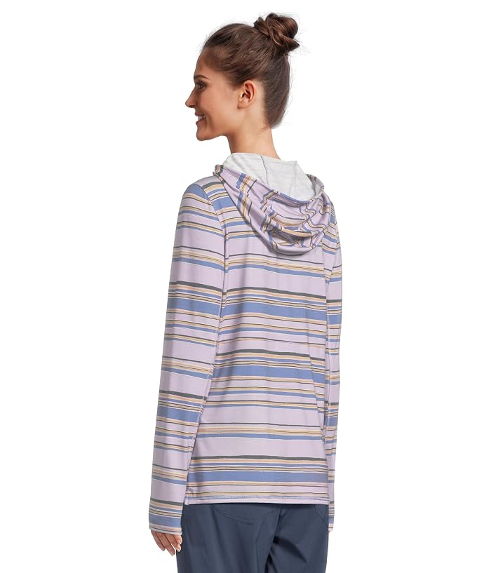 L.L.Bean Everyday SunSmart® Long-Sleeve Stripe Hooded Pullover - Image 3