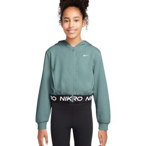 Nike Kids Pro Fleece Dri-FIT Full-Zip Hoodie (Big Kid)