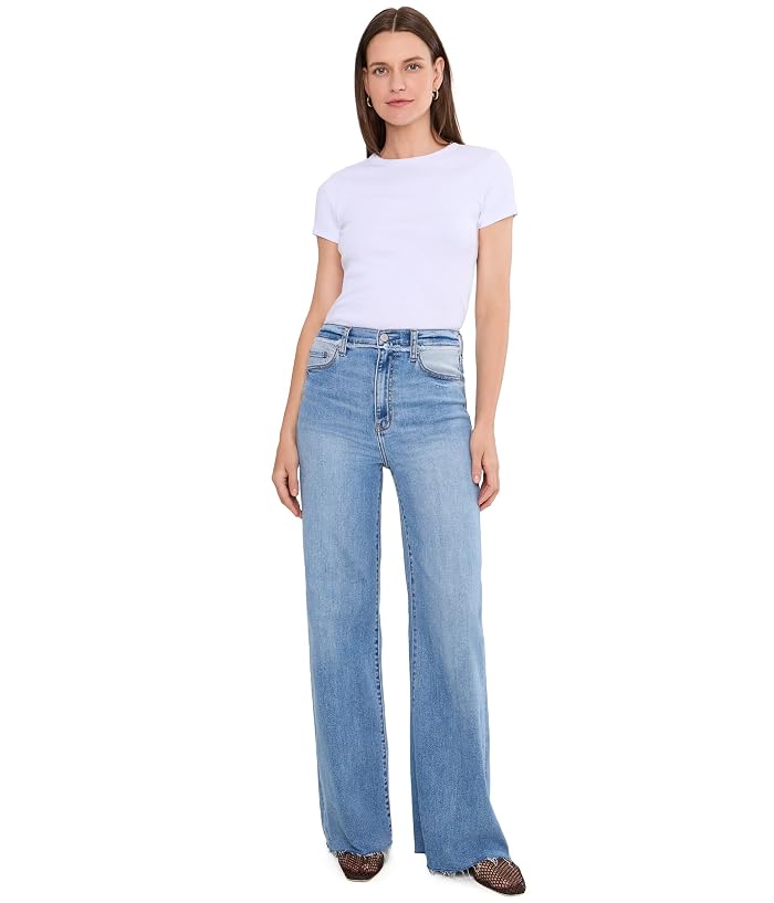 DAZE Far Out High-rise Wide Leg In Starry - Image 2