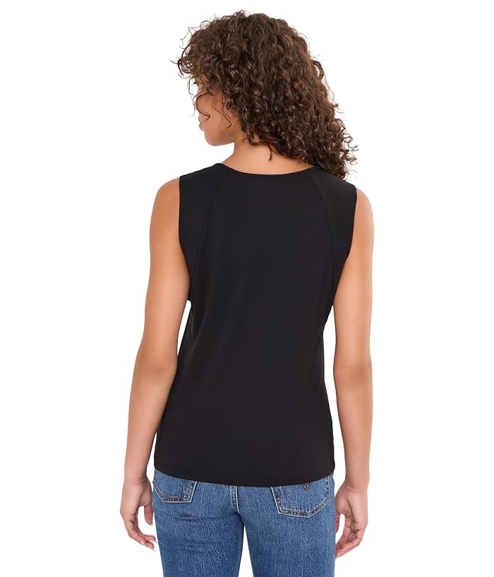 Michael Stars Gai V-Neck Cap Sleeve Tank - Image 4