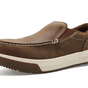 KEEN Utility Gibson Slip-On Work Shoes (Carbon Toe)