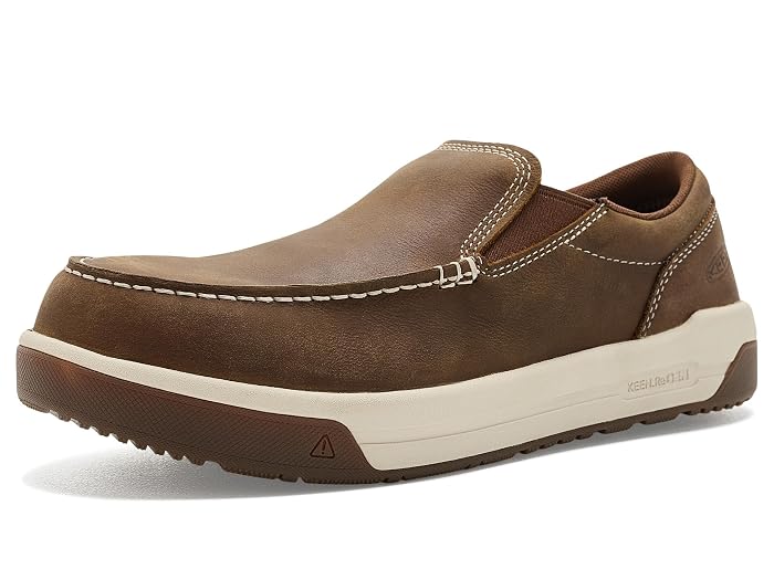 KEEN Utility Gibson Slip-On Work Shoes (Carbon Toe)