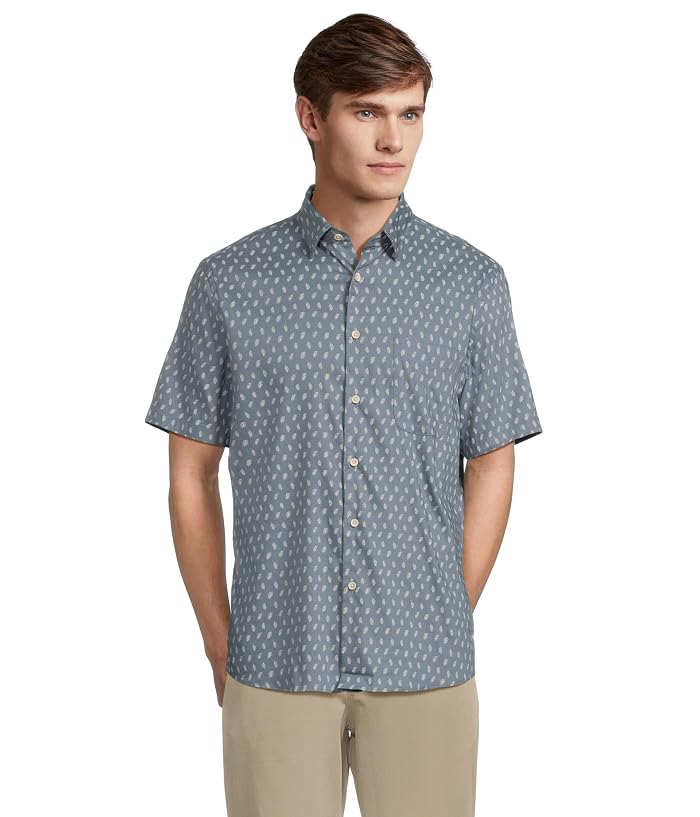 Faherty Short Sleeve Movement Monterrey Shirt