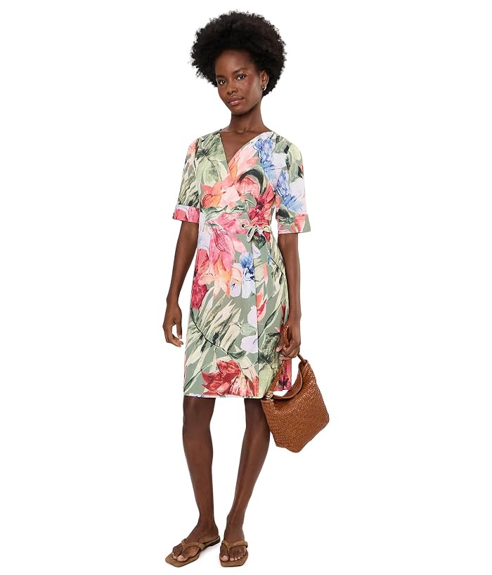 Tommy Bahama Carmela Island Bloom Elbow Sleeve Dress - Image 2