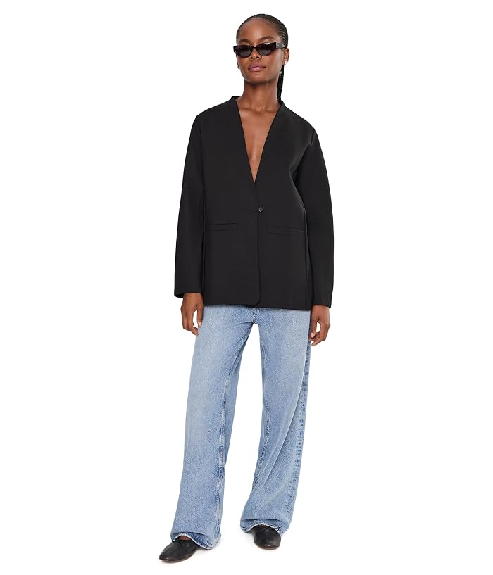 Eileen Fisher Washable Flex Ponte Shaped Blazer - Image 2