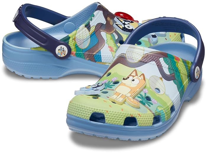 Crocs Kids Bluey Classic Clogs (Little Kid/Big Kid) - Image 2