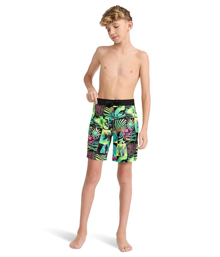Hurley Kids Checker Doodle Boardshorts (Little Kid/Big Kid) - Image 2