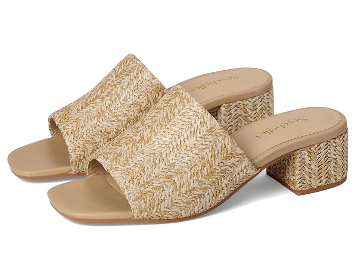Seychelles Pepper Raffia Sandal Slide