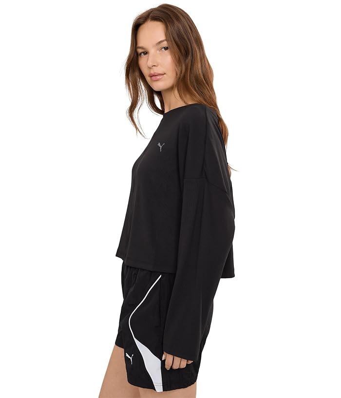PUMA Cloudspun Ribbed Slouchy Long Sleeve Tee - Image 3
