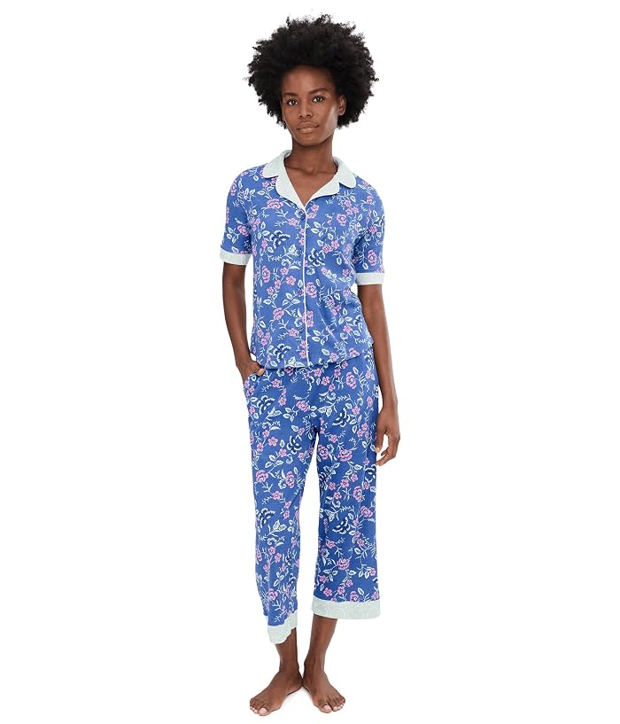 Karen Neuburger Petite Elbow Sleeve Capri Pajama Set