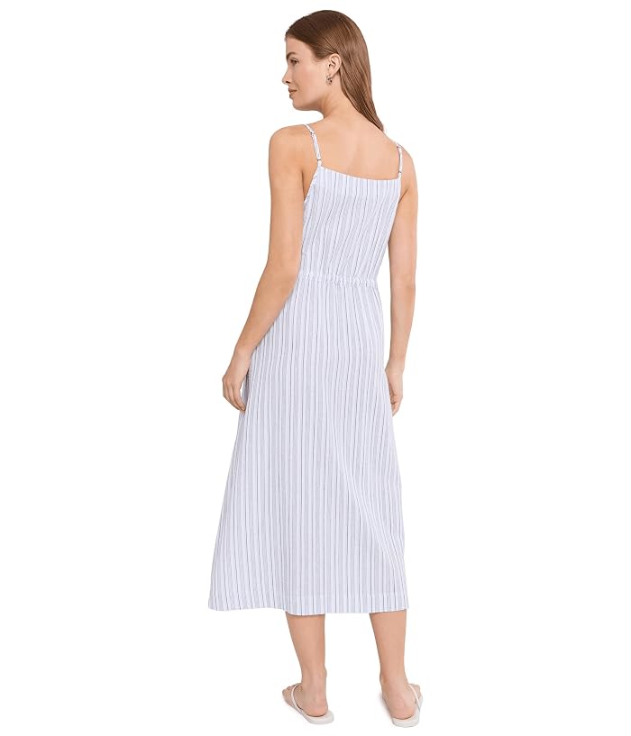Michael Stars Wynna V-Neck Tie Front Midi Dress - Image 4