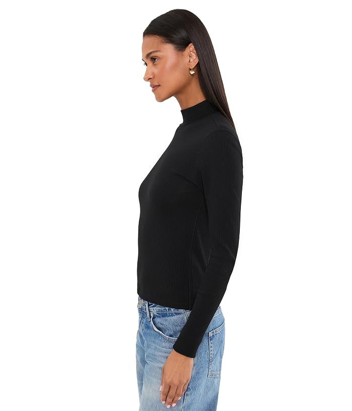 Lilla P Ribbed Long Sleeve Mock - Image 3