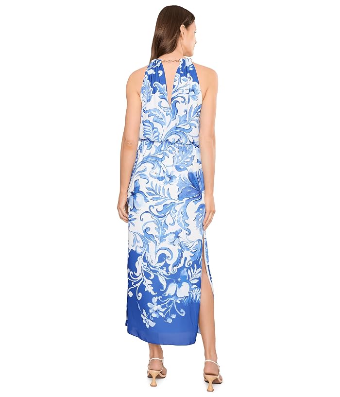 Adrianna Papell Printed Blouson Dress - Image 4