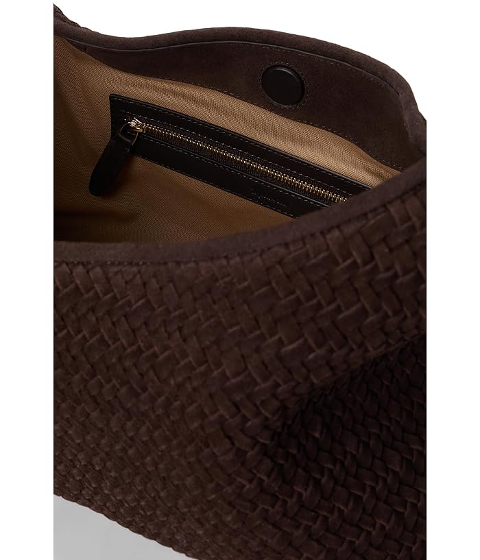 Madewell Slouchy Shoulder Bag Suede Woven - Image 3