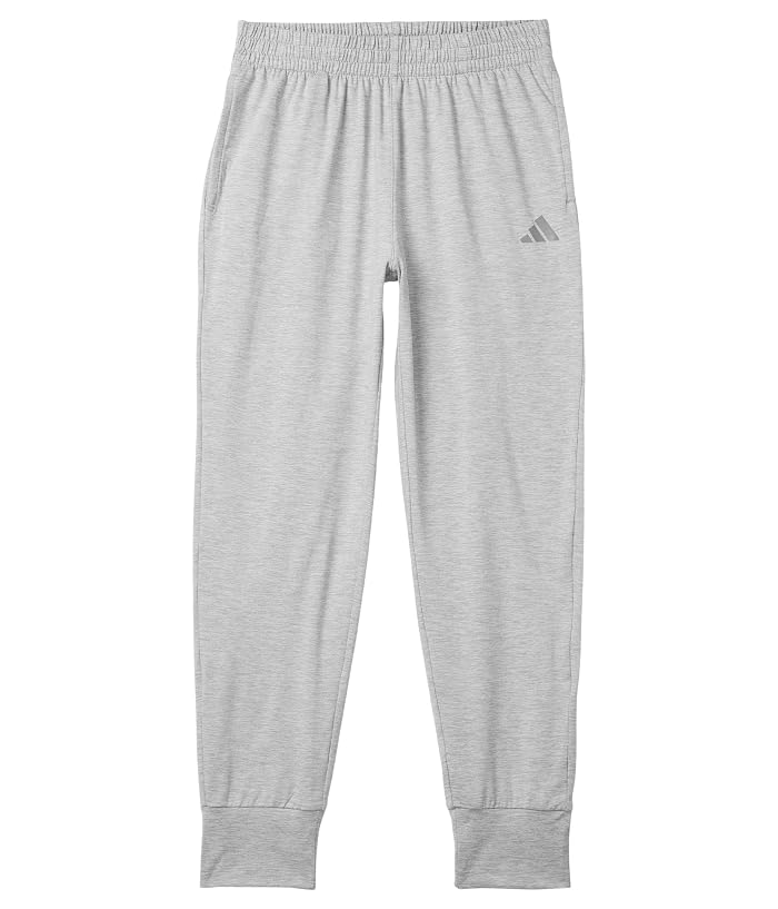 adidas Kids All Sport Poly Melange Joggers (Big Kid) - Image 4