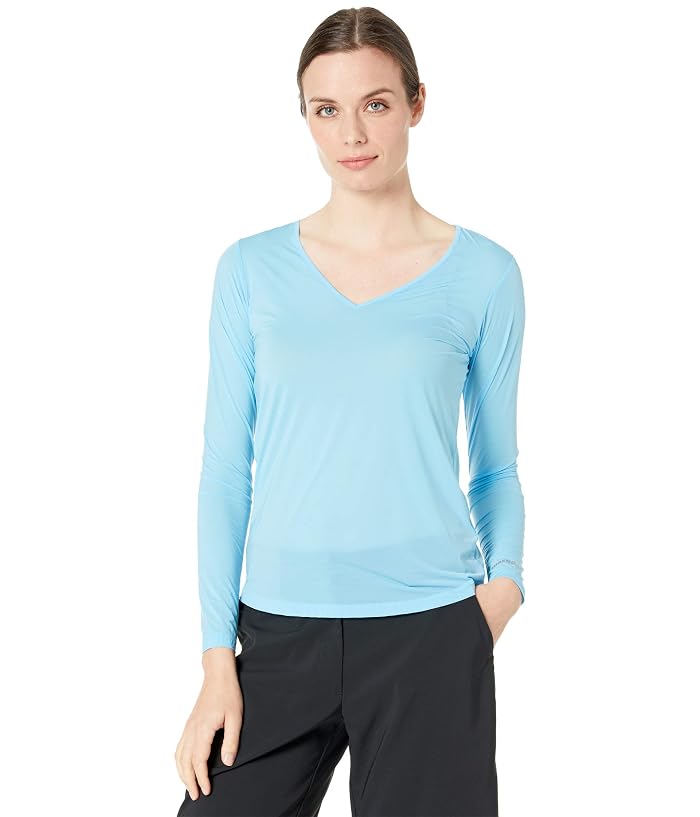 Jamie Sadock Sunsense® 35 SPF Lightweight Long Sleeve V-Neck Layering Top