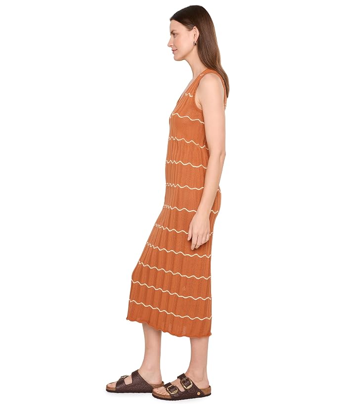 Varley Yuna Scallop Knit Dress - Image 3