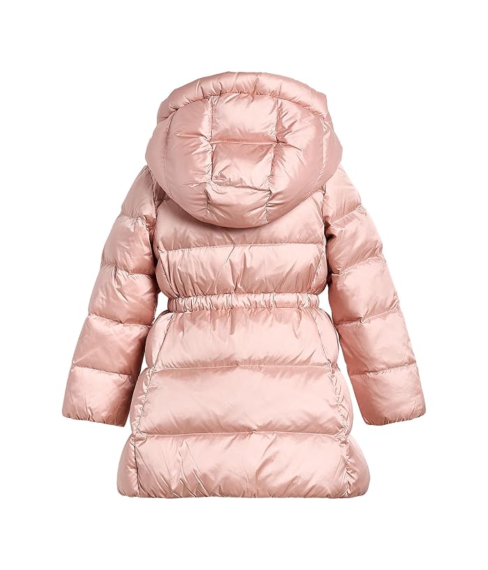 Polo Ralph Lauren Kids Metallic Down Hooded Long Jacket (Toddler/Little Kid) - Image 2