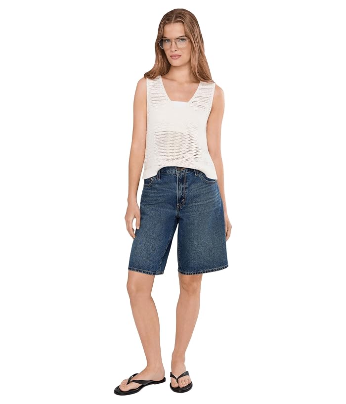 525 america Rosa V-Neck Pointelle Mesh Tank - Image 2