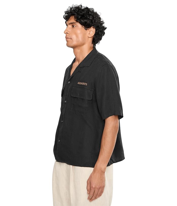 AllSaints Dunloe Short Sleeve Shirt - Image 3