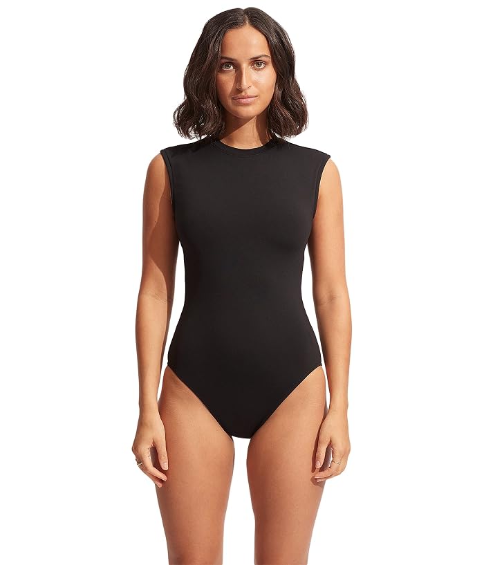 Seafolly Collective Cap Sleeve One-Piece - Image 4
