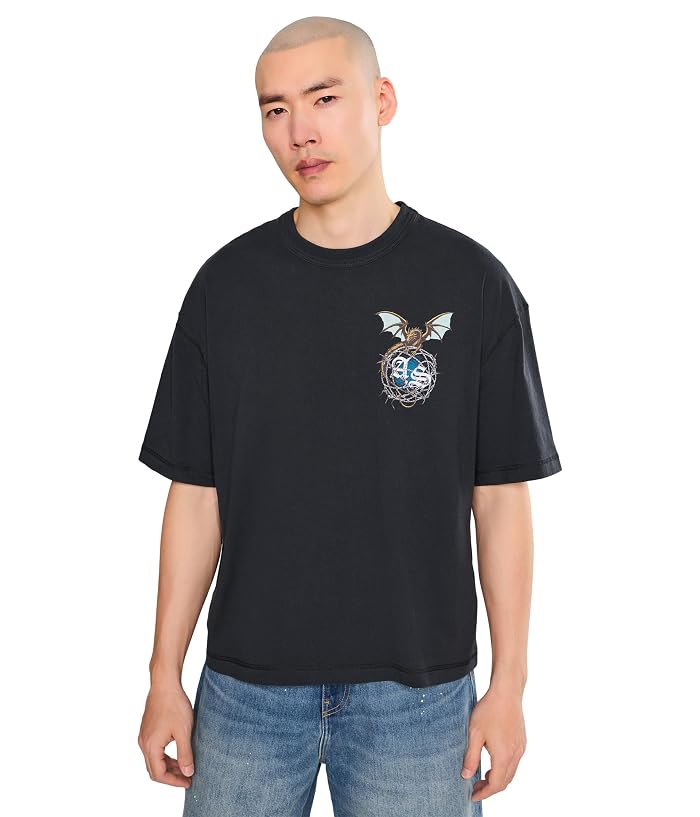 AllSaints Wyvern Short Sleeve Crew