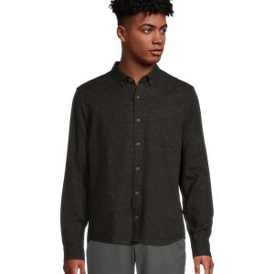 L.L.Bean Signature Donegal Woven Long Sleeve Shirt
