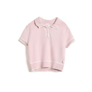 abercrombie kids Short Sleeve Collared Sweater (Big Kids)