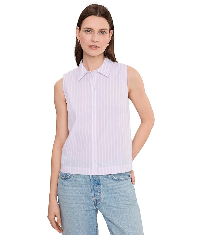 Lilla P Striped Sleeveless Shirt