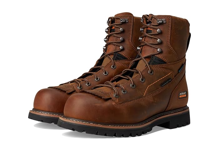 Ariat Work Longview Shock Shield 8" Waterproof Composite Toe Work Boots