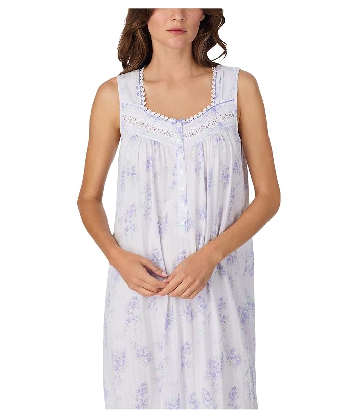Eileen West Cotton Lawn Sleeveless Ballet Nightgown - Image 4