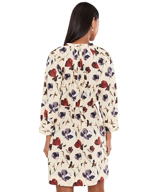 Lilla P Shirred Neck Placket Dress - Image 4