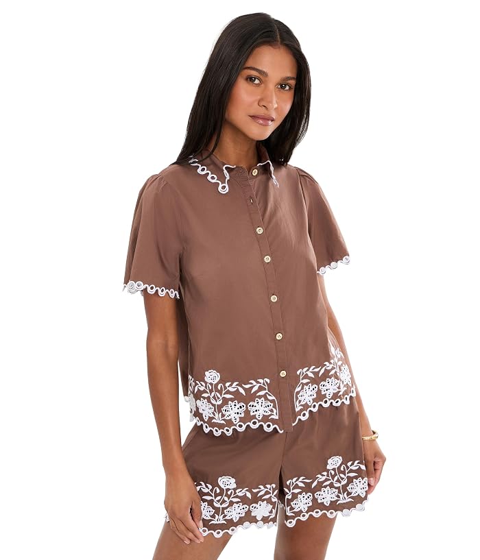Lilly Pulitzer Rikki Short Sleeve Top