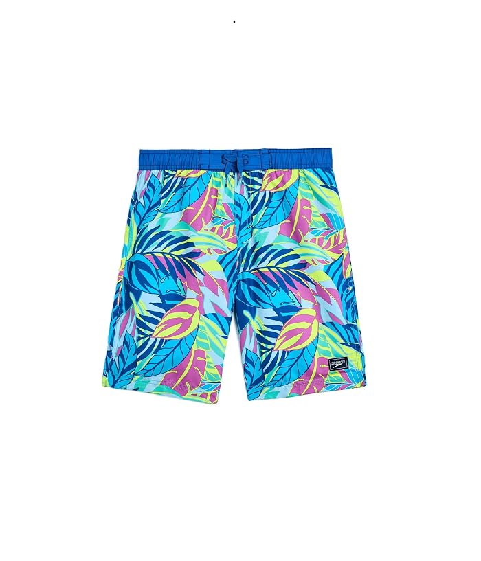 Speedo Kids Swim Trunks Knee Length Boardshorts E-Board Printed (Little Kid/Big Kid) - Image 4
