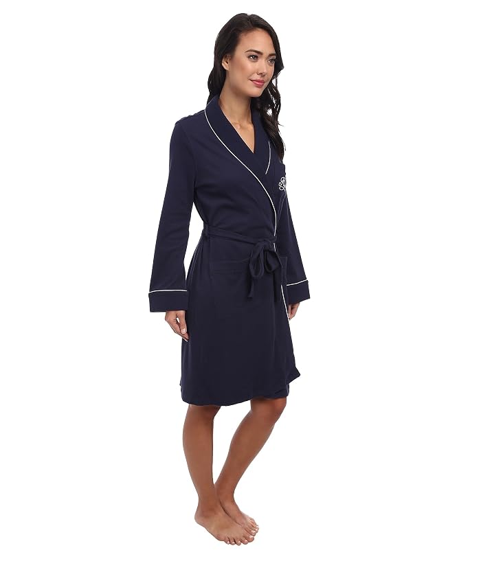Lauren Ralph Lauren Hartford Lounge Short Shawl Collar Robe - Image 4