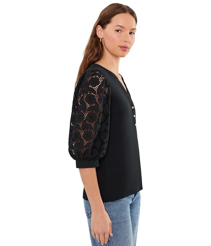 Lilly Pulitzer Ronson Eyelet Knit Top - Image 3