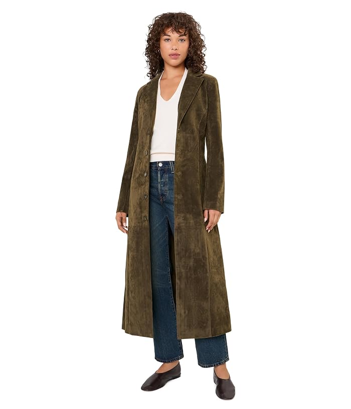 Joe's Jeans The Suede Long Coat - Image 2