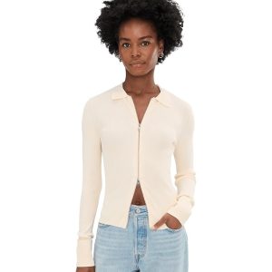 Sanctuary Only Yours Ribbed Zip Sweater