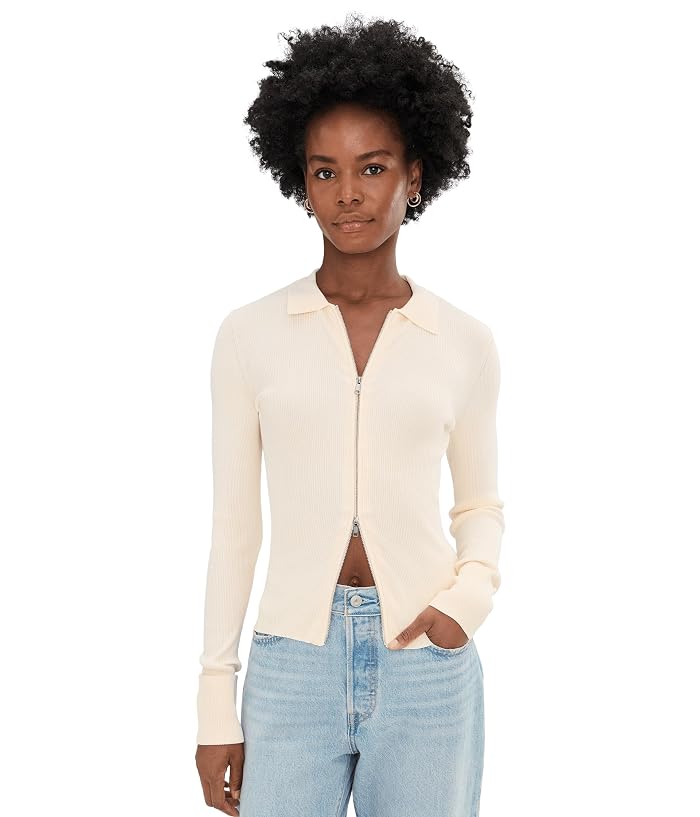 Sanctuary Only Yours Ribbed Zip Sweater