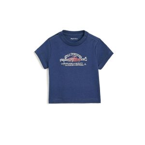Polo Ralph Lauren Kids Polo Sportsman Cotton Jersey Tee (Infant)