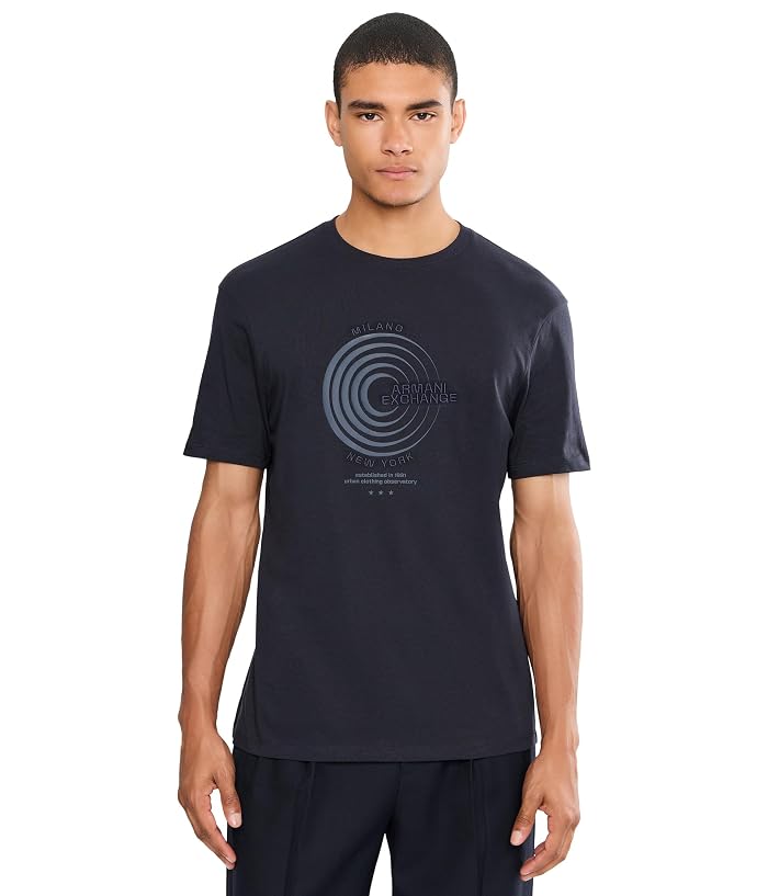 Armani Exchange Short Sleeve Circle Graphic Tee