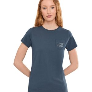 Vineyard Vines Vintage Whale Short Sleeve Pocket Tee
