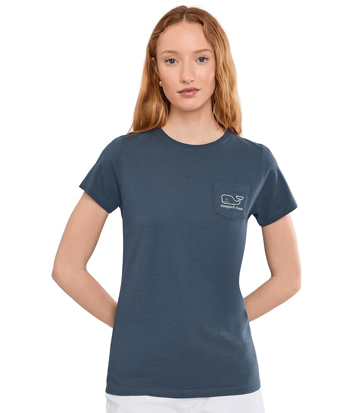 Vineyard Vines Vintage Whale Short Sleeve Pocket Tee