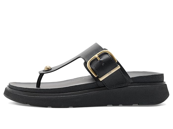 FitFlop Gen-FF Buckle Leather Toe-Post Sandals - Image 4